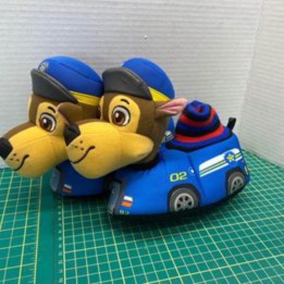 Paw Patrol Boys and Girls Plush Slip On Slippers (Toddler/Little Kid) SZ: 7-8 - Picture 1 of 1